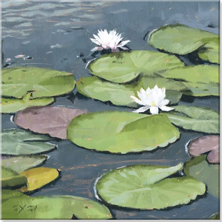 Lily Pads Giclee by Darren Gygi Wrapped Canvas Painting